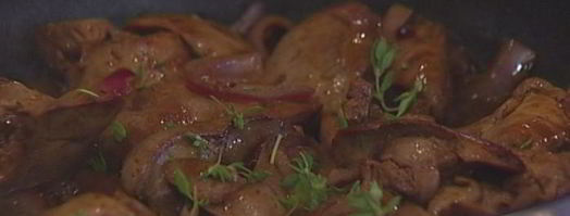 венгерские маковые блины с куриной печенкой. Шаг 7