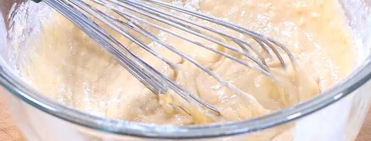 заварные блинчики с ягодами. Шаг 2