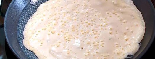 заварные блинчики с ягодами. Шаг 5