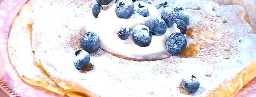 заварные блинчики с ягодами. Шаг 6