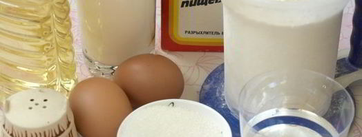 заварные блины на кислом молоке. Шаг 2