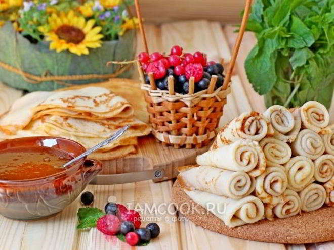 Рецепт заварных творожных блинов