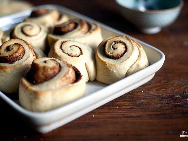 Рецепт булочек без дрожжей