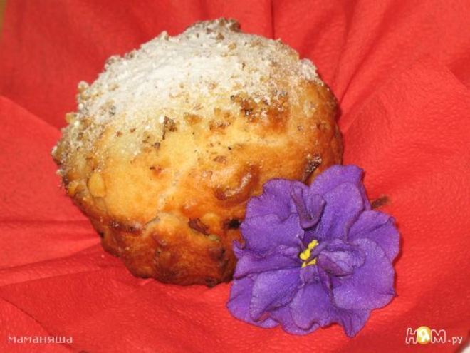 Рецепт булочек с финиками и орехами