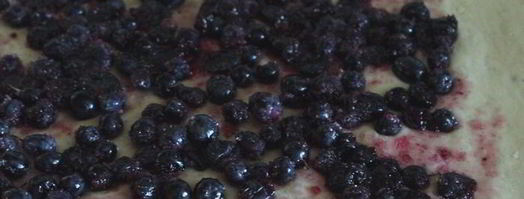 булочки с голубикой. Шаг 4