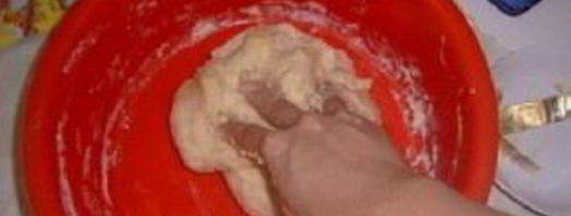 булочки с колбасой. Шаг 4