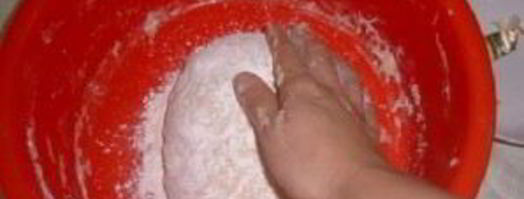 булочки с колбасой. Шаг 6