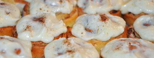 булочки с корицей и сливочной заливкой. Шаг 5