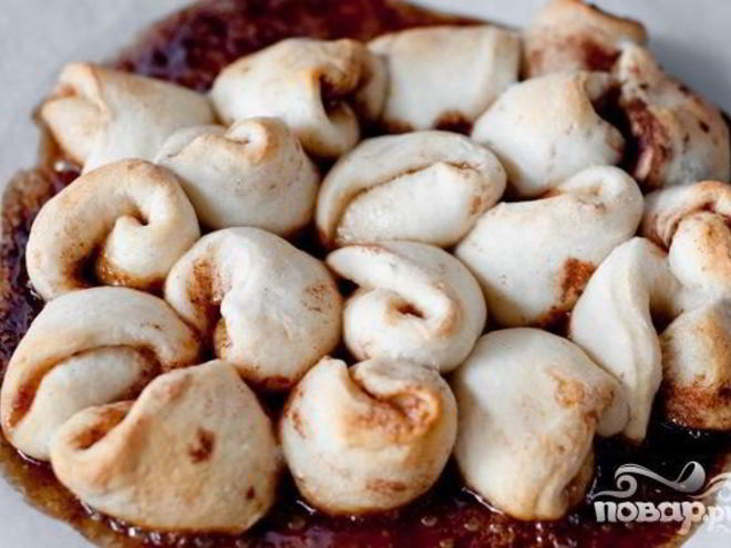 Рецепт булочек с корицей в глазури