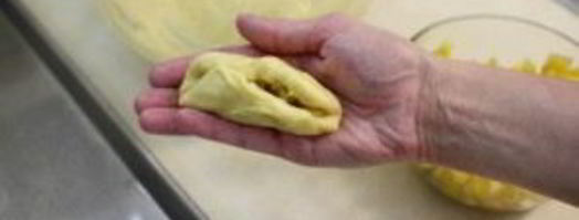 булочки с начинкой. Шаг 11