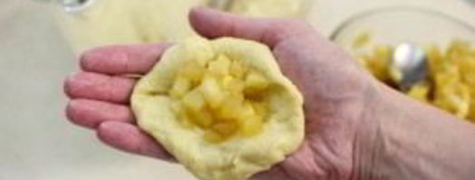 булочки с начинкой. Шаг 10