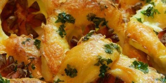 Булочки с сосисками