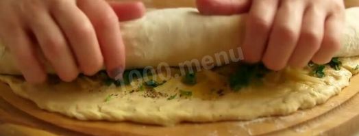 булочки с сыром и чесноком. Шаг 7