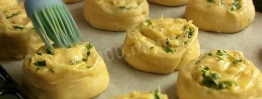 булочки с сыром и чесноком. Шаг 8