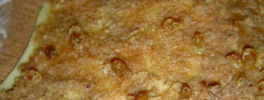 булочки с яблоками, изюмом и сгущенным молоком. Шаг 3