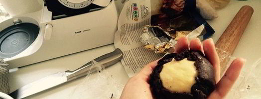 булочки шоко-дыни. Шаг 8