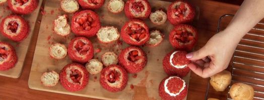 булочки шу с крамблом. Шаг 6