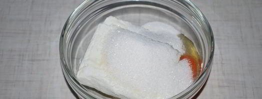 быстрая ватрушка с творогом и карамельным соусом. Шаг 3