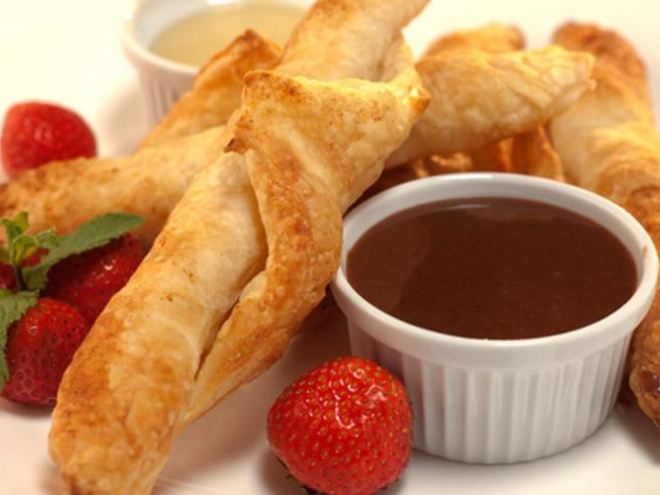 Рецепт домашних круассанов с шоколадной пастой