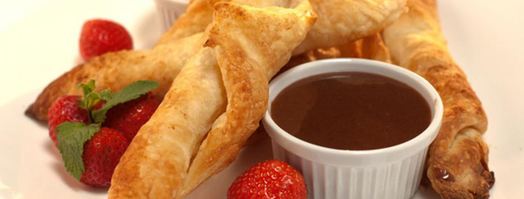 домашние круассаны с шоколадной пастой. Шаг 6