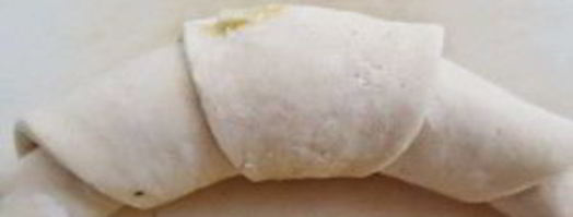 круассаны из слоеного дрожжевого теста. Шаг 2