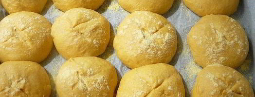 многозерновые тыквенные булочки. Шаг 5