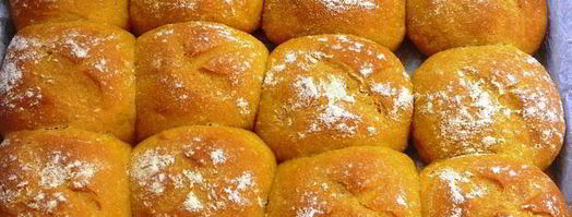 многозерновые тыквенные булочки. Шаг 6