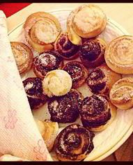 Сдобные булочки