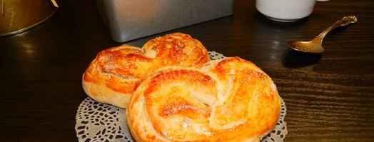 плюшки с корицей и сахаром. Шаг 19