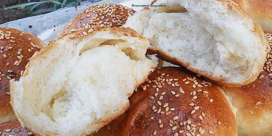 Самые пушистые и вкусные булочки с начинкой из масла