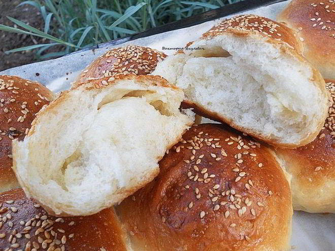 Рецепт самых пушистых и вкусные булочки с начинкой из масла