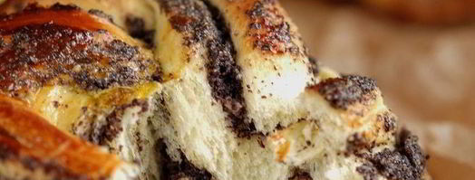 сдобные булочки-плетенки с маком и корицей. Шаг 12