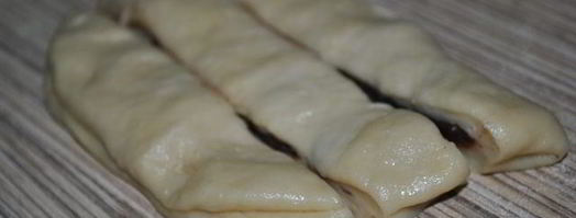 шоколадные булочки розочки. Шаг 4