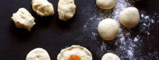 сладкие булочки из дрожжевого теста. Шаг 6