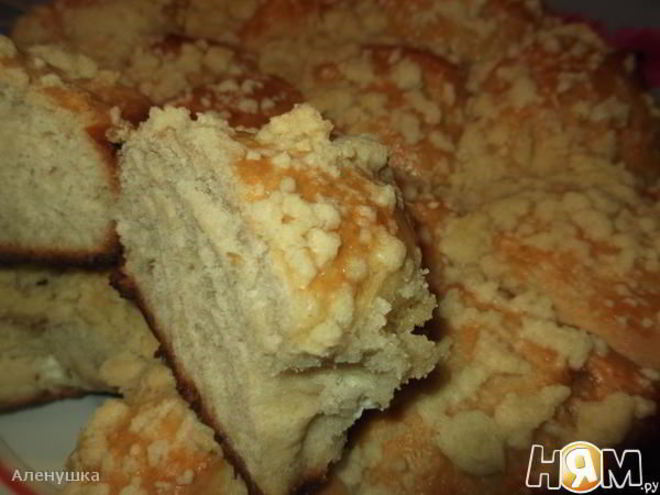 Рецепт сладких булочек со штрейзелем