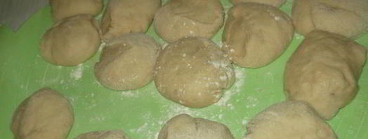 сладкие булочки со штрейзелем. Шаг 4