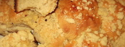 сладкие булочки со штрейзелем. Шаг 8