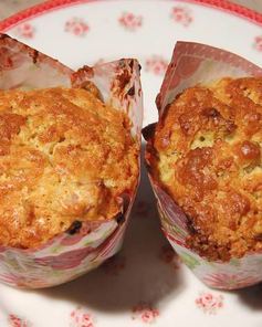 Сливочные булочки с ревенем