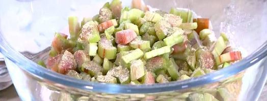 сливочные булочки с ревенем. Шаг 3