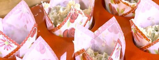 сливочные булочки с ревенем. Шаг 6