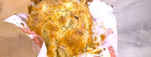 сливочные булочки с ревенем. Шаг 7