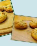 Сырные булочки с зеленью