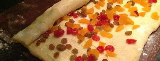 традиционные булочки с фруктами. Шаг 7