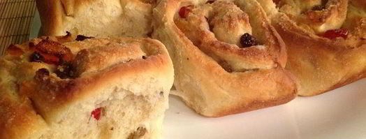 традиционные булочки с фруктами. Шаг 9