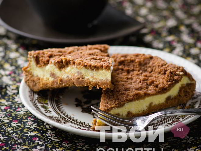 Рецепт ватрушки королевской с творогом