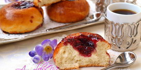 Ватрушки с джемом