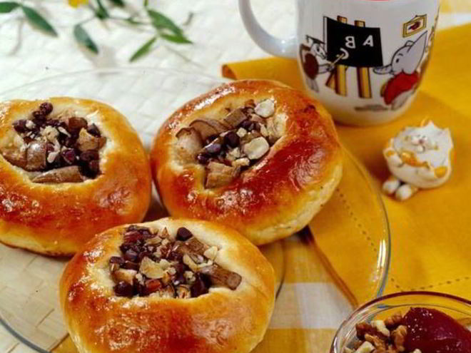 Рецепт ватрушек с грушей