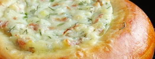 ватрушки с копченым сыром и укропом. Шаг 18