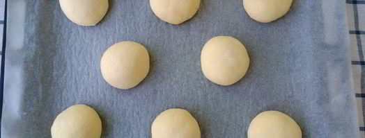 ватрушки с творогом и клюквой. Шаг 3