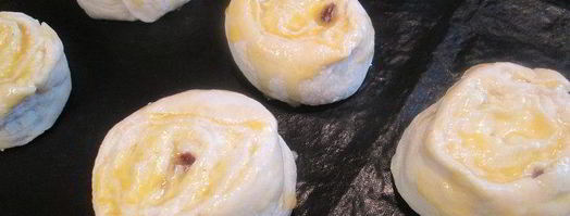 ватрушки с творогом в сметанной заливке. Шаг 6